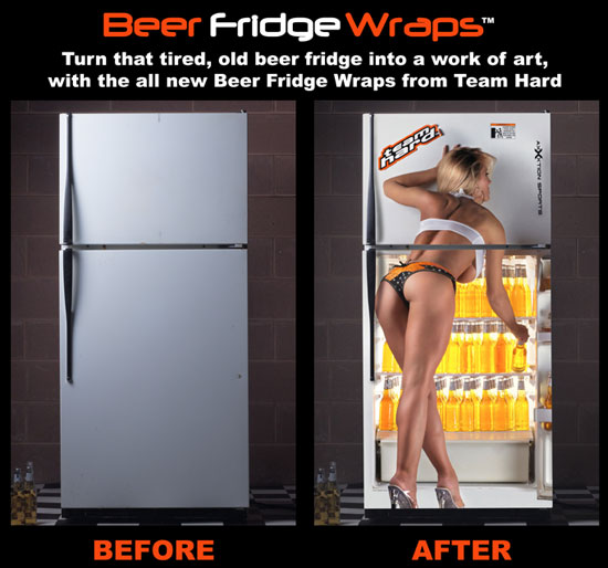 Man Cave Beer Fridge