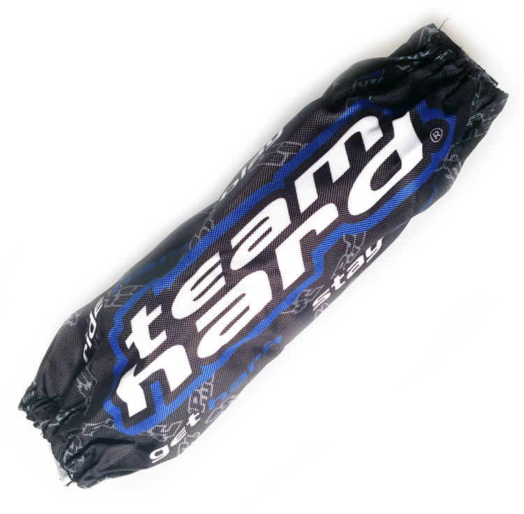 Rear Blue Team Hard Statement Shock Cover Honda TRX 250R 300ex 400ex